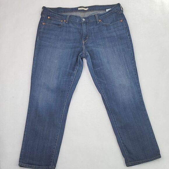 Levi's Boyfriend Jeans Size 32 - Picture 4 of 17